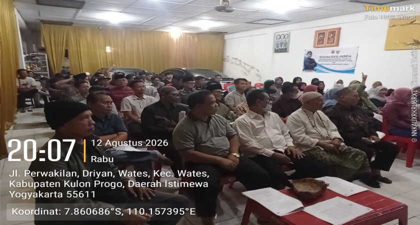 Rapat RW bersama Pak Lilik Saiful Ahmad, M.M.