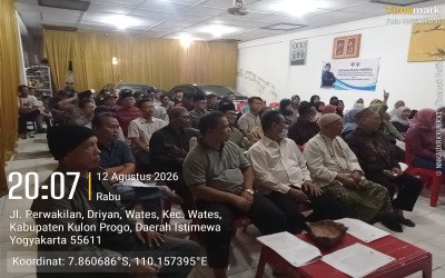 Rapat RW bersama Pak Lilik Saiful Ahmad, M.M.